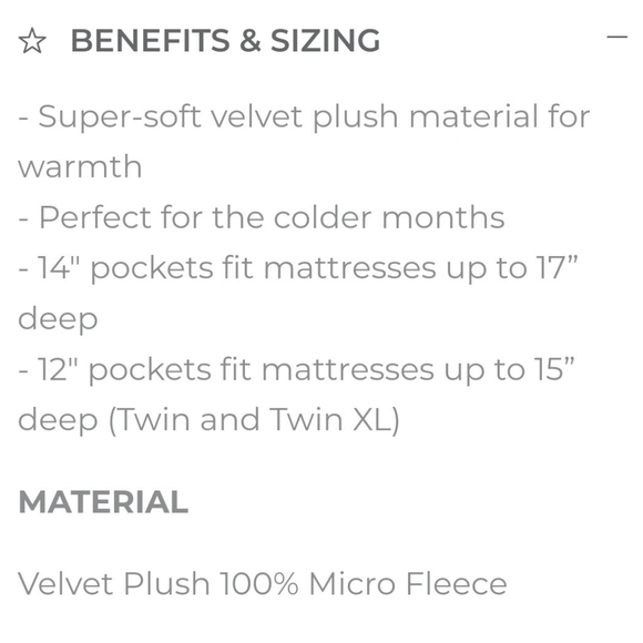 Great bay home queen velvet fleece sheets set - Picture 5 of 6